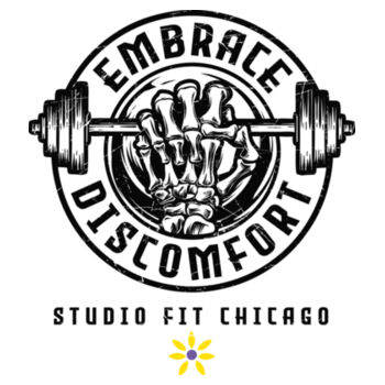 STUDIO FIT CHICAGO - EMBRACE DISCOMFORT - UNISEX/OVERSIZED T-SHIRT - QA43F5 Design