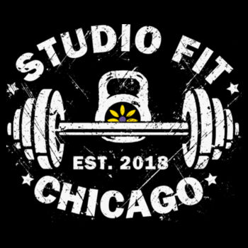 STUDIO FIT CHICAGO - VINTAGE - WOMEN'S FITTED TANK - $8N7BSV$ Design