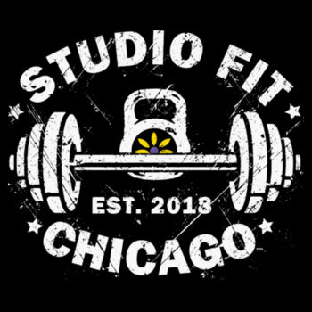 STUDIO FIT CHICAGO - VINTAGE - WOMEN'S FITTED T-SHIRT - $8N7BSV$ Design