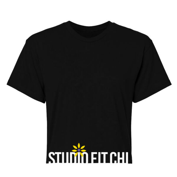 CUT OFF - WOMEN'S CROP T-SHIRT - $ALD67T$ Thumbnail