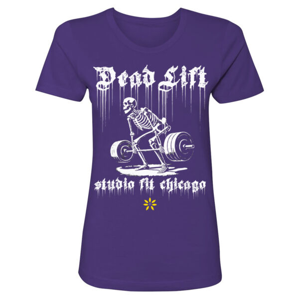 DEAD LIFT - WOMEN'S FITTED T-SHIRT - $4ZF3RK$ Thumbnail
