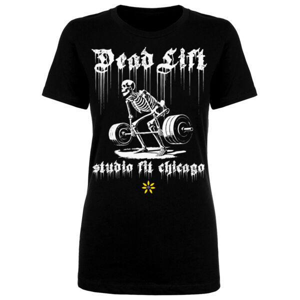 DEAD LIFT - WOMEN'S FITTED T-SHIRT - $4ZF3RK$ Thumbnail