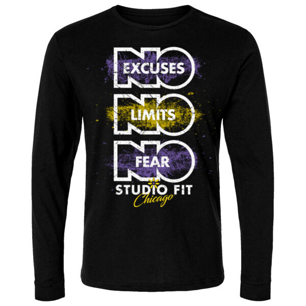 NO LIMITS - UNISEX/OVERSIZED LONG SLEEVE T-SHIRT - $PLWS84$ Thumbnail