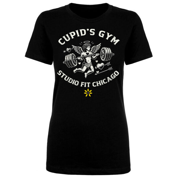 CUPID'S GYM - WOMEN'S FITTED T-SHIRT - $6JVS3B$ Thumbnail