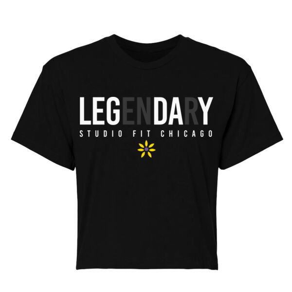 LEGENDARY LEG DAY - WOMEN'S CROP T-SHIRT - $HZK4F6$ Thumbnail