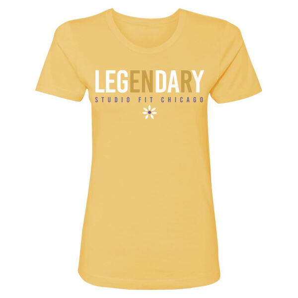 LEGENDARY LEG DAY - WOMEN'S FITTED T-SHIRT - $KAXTG2$ Thumbnail