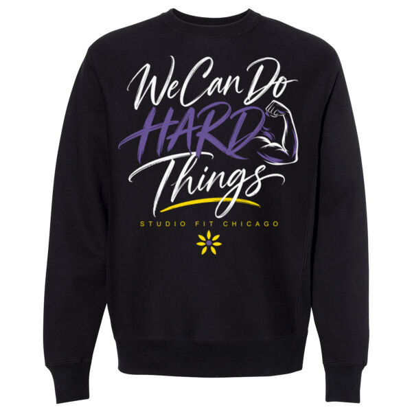 WE CAN DO HARD THINGS - CREWNECK SWEATSHIRT Thumbnail